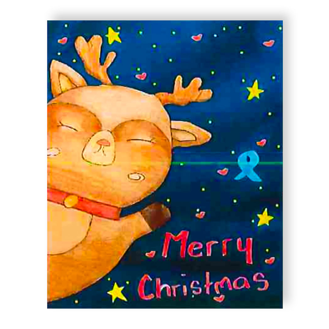 "Baby Raindeer" Holiday Card (Pack of 20)
